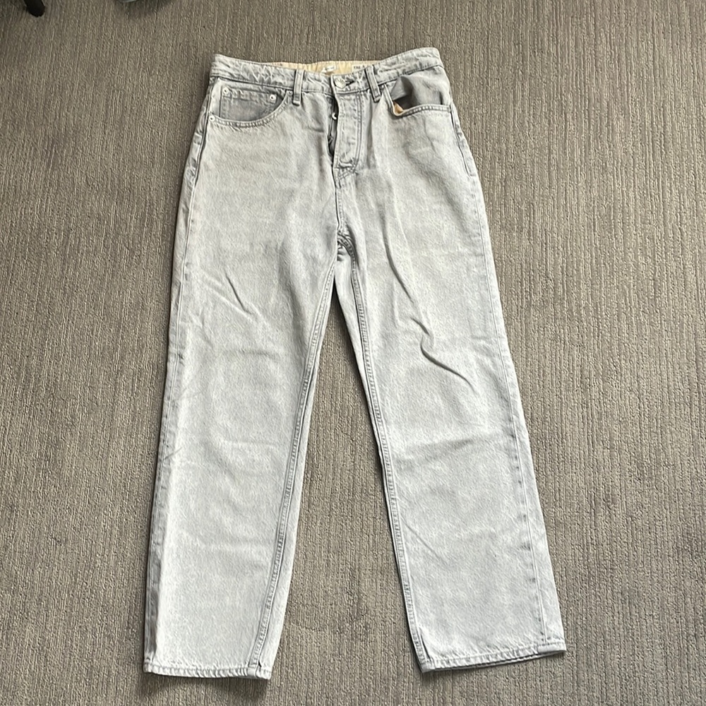 Rag & Bone Maya High-Rise Ankle Straight | Size 28